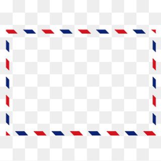 传统横板信封边框