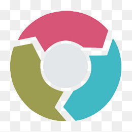 彩色圆形数据标签