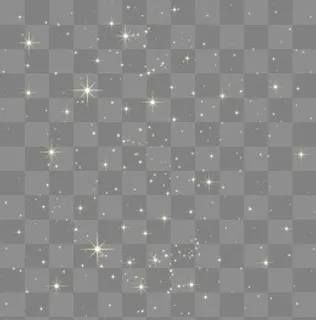 黄色闪耀星星,免抠元素