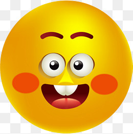 高兴大黄脸表情