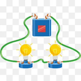 矢量物理串联连接,免抠元素