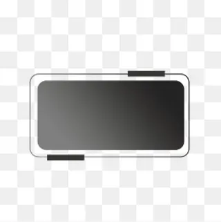 手绘黑色渐变电商标签,免抠元素