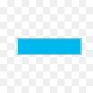 蓝色小清新渐变简约边框,免抠元素