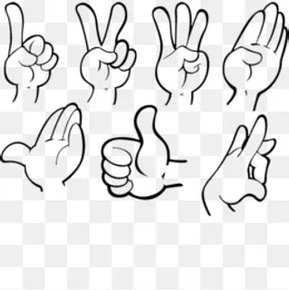 你很棒手势,免抠元素