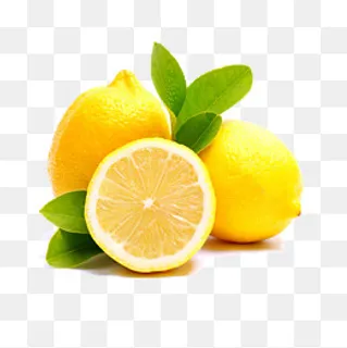 高清实物黄柠檬设计素材,免抠元素