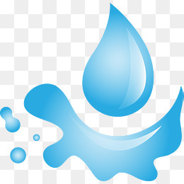 蓝色扁平化水纹