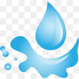 蓝色扁平化水纹