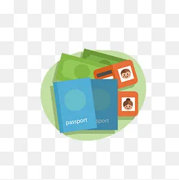 优秀员工办理护照,免抠元素(2126*2126px)eps,ai矢量模版下载