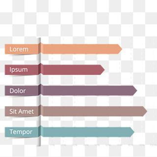 矢量数据箭头,免抠元素