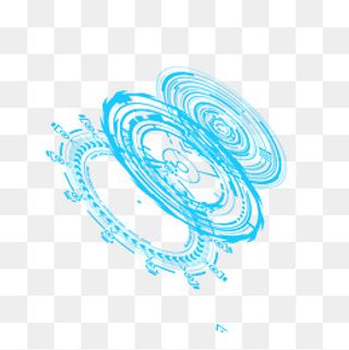 科技风PSD透明底