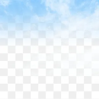 唯美蓝天白云元素,免抠元素