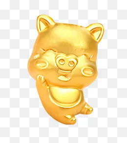 2019年快乐金猪装饰元素,免抠元素