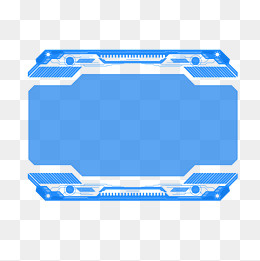 方形科技PSD透明底,免抠元素(2000*2000px)psd模版下载
