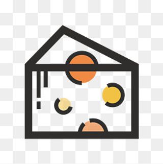 卡通纸包的美食早餐图标,免抠元素