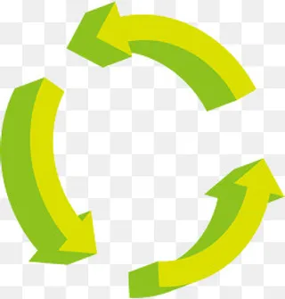 圆形旋转箭头,免抠元素