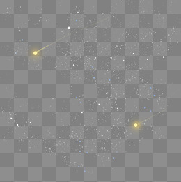 星星卡通png素材