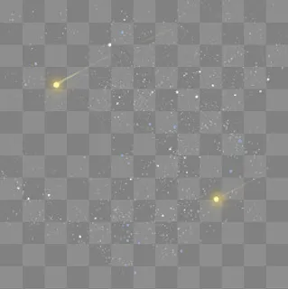 星星卡通png素材