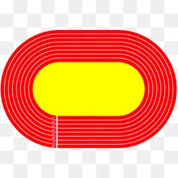 环形跑道,免抠元素(1024*687px)