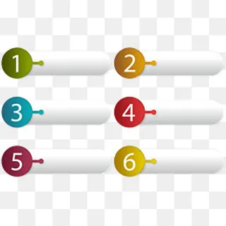 简约PPT元素矢量素材