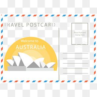 澳大利亚悉尼明信片,免抠元素