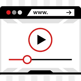 网页flash播放器,免抠元素(1512*1278px)eps,ai矢量模版下载