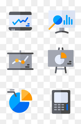 商务公司数据信息相关插画