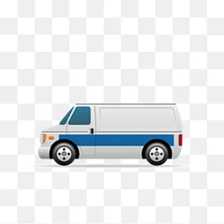 箱式加长送货汽车,免抠元素