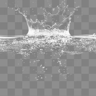 动感水花水珠元素,免抠元素