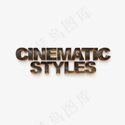 金色金属特效游戏字体(2000*2000px)psd模版下载