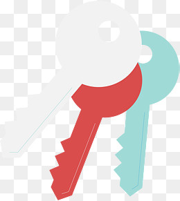 房产房屋钥匙矢量素材,免抠元素
