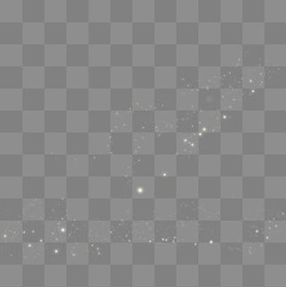 白色流星光效,免抠元素