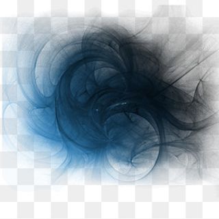 魔法烟雾黑蓝色暗黑系png免抠图,免抠元素