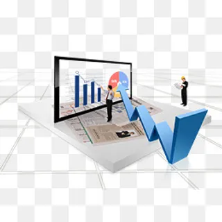 互联网数据PPT素材