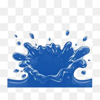 水波水温卡通,免抠元素