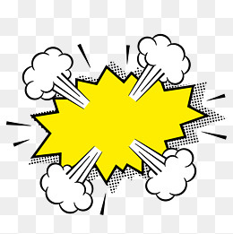 矢量波普爆炸标签元素,免抠元素