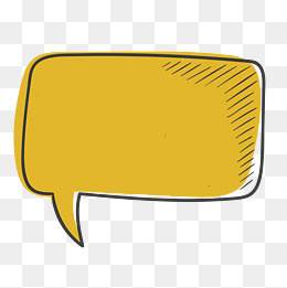 漫画涂鸦手绘对话气泡,免抠元素