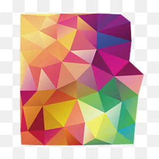 彩色色块,免抠元素