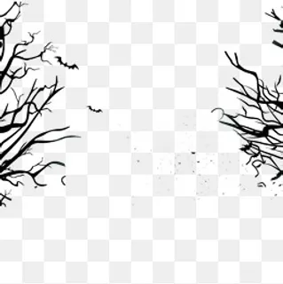 枯枝蝙蝠,免抠元素