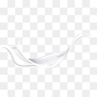 矢量白色牛奶漂浮,免抠元素