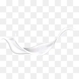 矢量白色牛奶漂浮,免抠元素