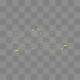 白色新春碎片丝带装饰图案