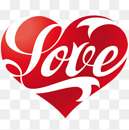 love心形标签图片,免抠元素