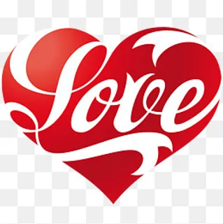love心形标签图片,免抠元素