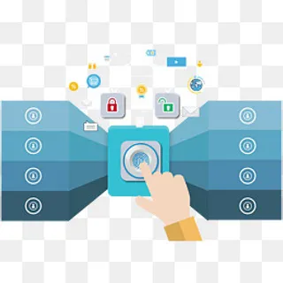 PPT科技智能解锁素材,免抠元素 PPT科技智能解锁素材,免抠元素