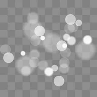 白色灯光效果元素,免抠元素