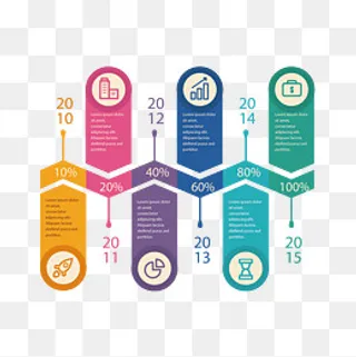 矢量创意时间轴,免抠元素