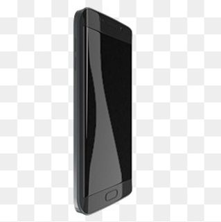 立体写实手机45度透视光泽正面PNG