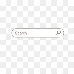 时尚搜索框,免抠元素
