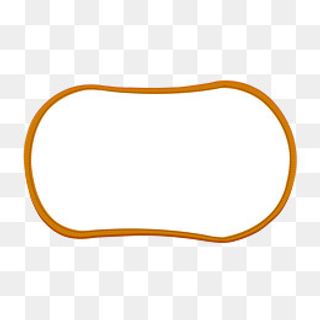 木纹椭圆边框圆形