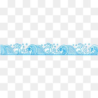 蓝色浪花,免抠元素
